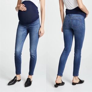 Madewell Maternity Over-the-Belly Skinny Jeans in Danny Wash, Size 24